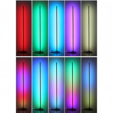 Lampe d'angle LED multicolore RGB