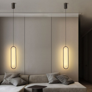 Lampe suspension LED minimaliste Nordique Moderne