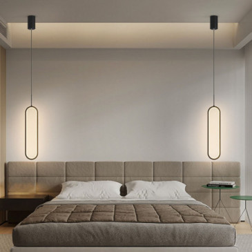 Lampe suspension LED minimaliste Nordique Moderne