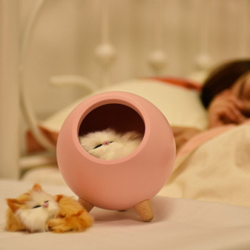 Lampe LED Chat mignon USB à intensité tactile