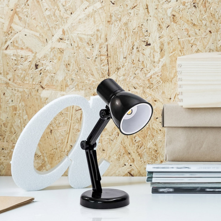 Mini lampe LED flexible à pince